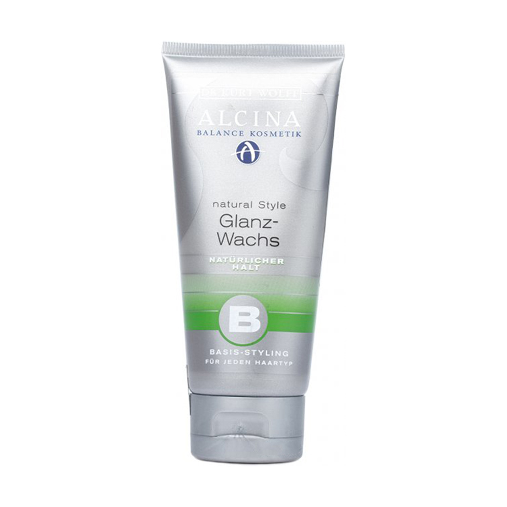 Віск-блиск для укладання волосся Alcina B Natural Hold Gloss Wax природної фіксації, 100 мл